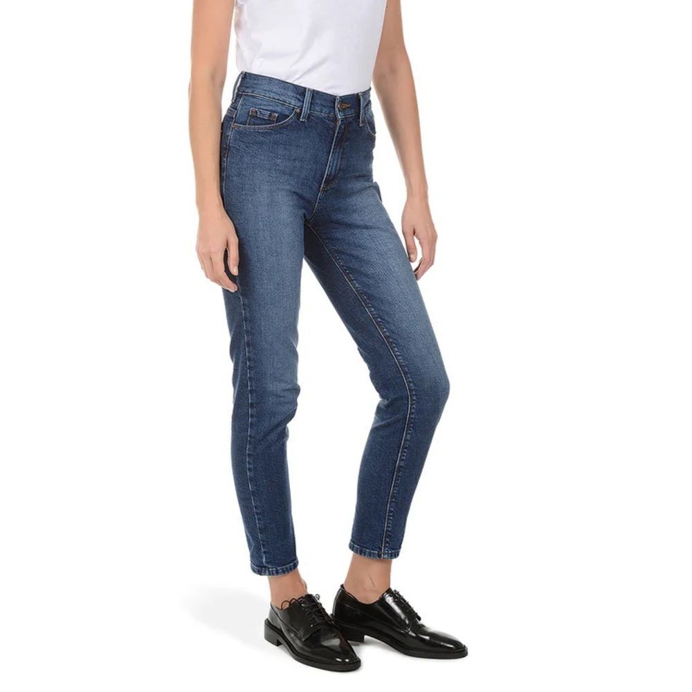 Mott & Bow Mom Blue Ankle Jeans for Women